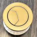 Picture of Optima 50 Button Brushed Gold