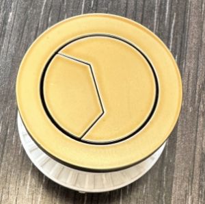 Picture of Optima 50 (Comfort) Button Brushed Gold