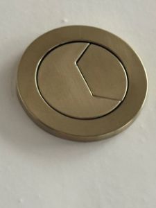 Picture of Optima 50 (Comfort) Button Brushed Gold