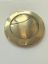 Picture of Optima 49 Button Brushed Gold